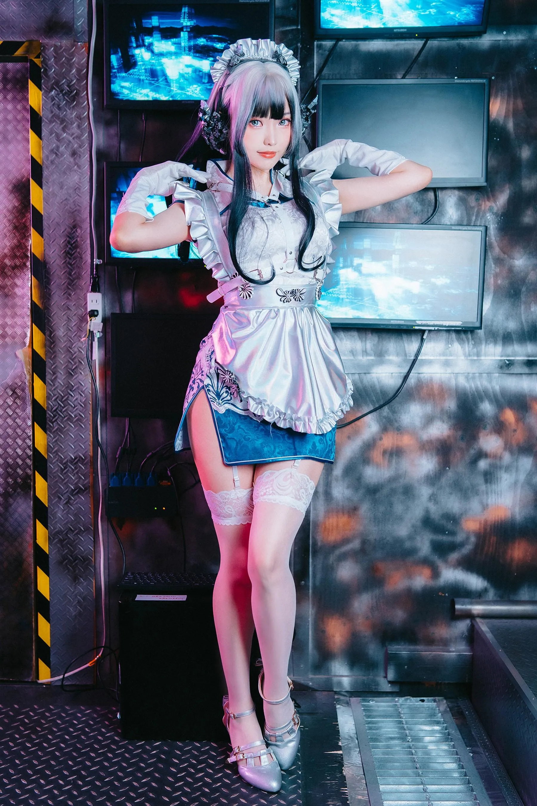 ElyEE子 – NO.118 賽博女僕 Violane青輝石 [29P]插图1